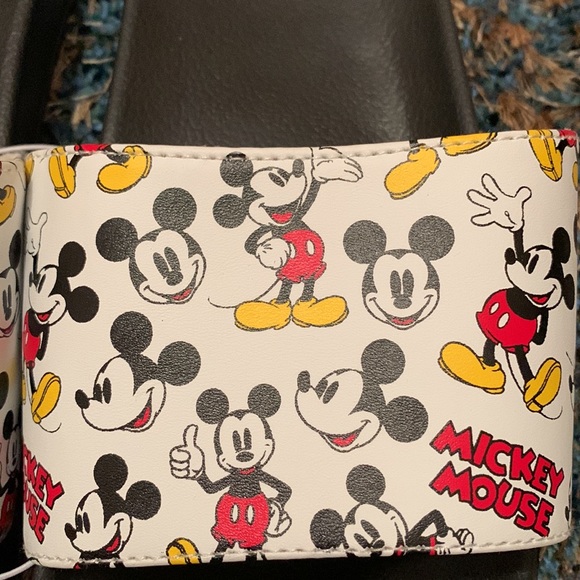 Disney Mickey Mouse Ground Up Slides Flip Flops Mens 13 - Picture 3 of 6